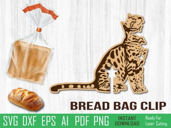 Bengal Cat Bread Clip Embroidery Design Review