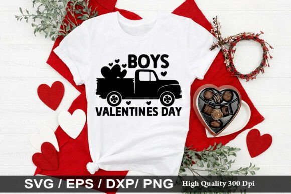 Boys Valentines Day SVG for T-Shirt Designs and Graphics
