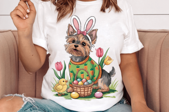 Cute Easter Dog Bunny Ears Beagle PNG for Graphics and Illustrations