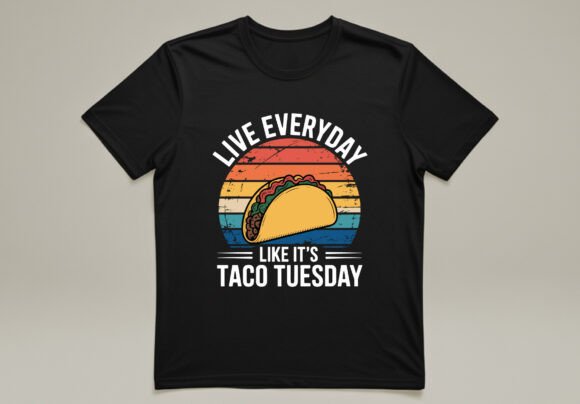 Cute Taco Shirt Graphics for T-Shirt Designs